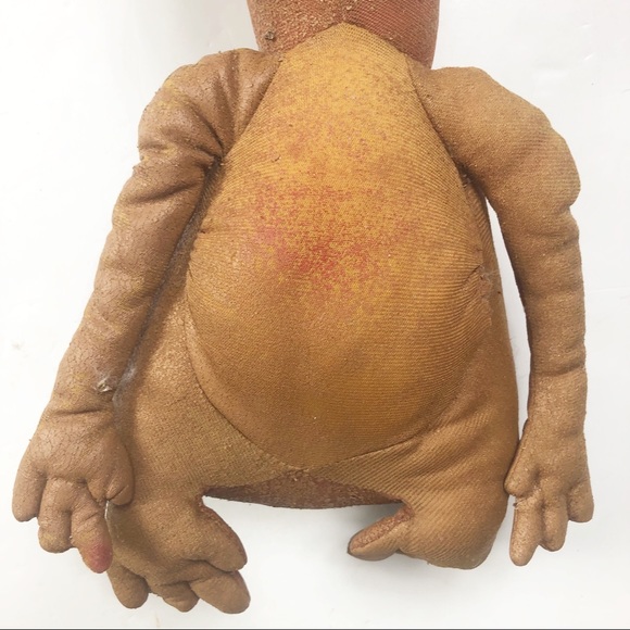 Vintage 80s E.T Plush Doll Universal Taiwan - Picture 9 of 13